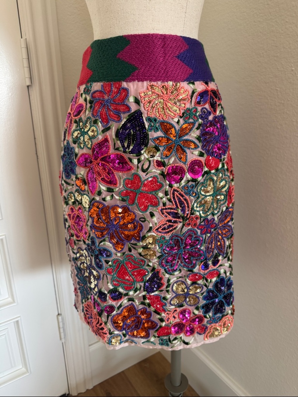 Palenque Pencil Skirt by Maeve Anthropologie